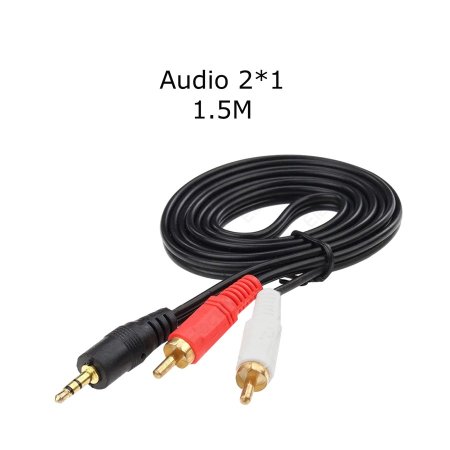 كيبل 2AV TO AUX 1.5M صوت